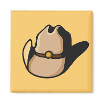 Cowboy Hat magnets by shopstew Cowboy Hat magnets