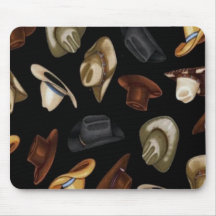 Cowboy Hats Mousepads