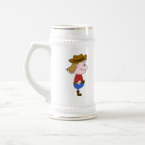 Cowboy illustration. coffee mugs