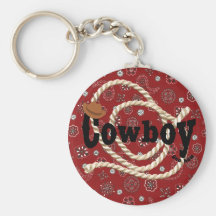 Cowboy Key Chain