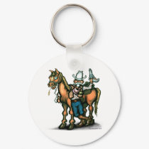 Cowboy keychains by FunGraphix Cowboy keychains