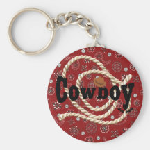 Cowboy Keychain