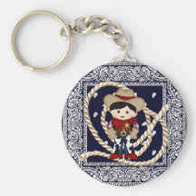 Cowboy Keychain