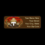 Cowboy Kilroy Address Label