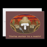 Cowboy Kilroy Invitations invitations