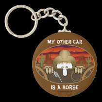 Cowboy Kilroy Keychain