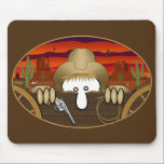 Cowboy Kilroy Mousepad mousepads