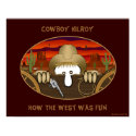 Cowboy Kilroy Poster posters