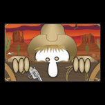 Cowboy Kilroy Sticker stickers