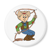 Cowboy Lasso magnets