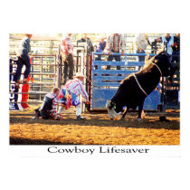 Cowboy Lifesaver posters by JodyGomez Cowboy Lifesaver posters