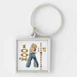Cowboy Love Keychains
