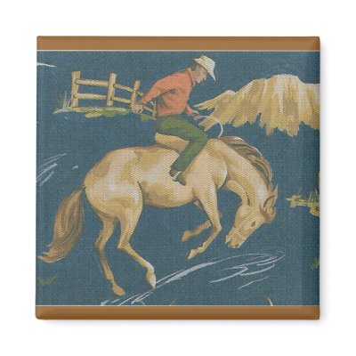 Cowboy Magnet
