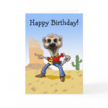 Cowboy Meerkat Cards