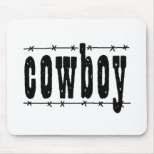 Cowboy Mouse Mats
