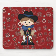 Cowboy Mouse Pad
