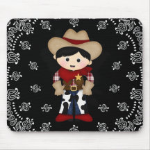 Cowboy Mouse Pad