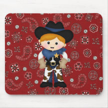 Cowboy Mouse Pads