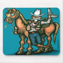 Cowboy mousepads