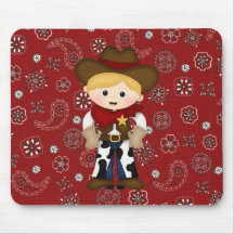 Cowboy Mousepad
