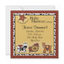 Cowboy or Cowgirl Baby Shower Invitation Cowboy or Cowgirl Baby Shower Invitation