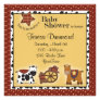 Cowboy or Cowgirl Baby Shower Invitation Cowboy or Cowgirl Baby Shower Invitation