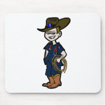 Cowboy Paramedic mousepads