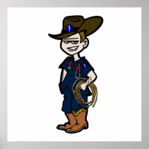 Cowboy Paramedic Print