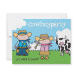 Cowboy Party - Invitation