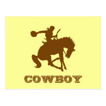 Cowboy Post Card