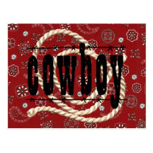 Cowboy Post Card