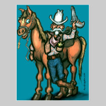 Cowboy postcards