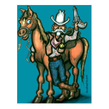 Cowboy Postcards