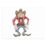 Cowboy ready to Draw Postcards