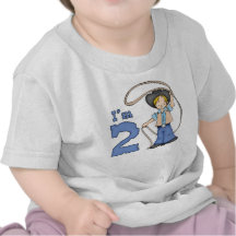 Cowboy Roper 2nd Birthday Tees