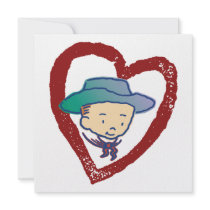Cowboy Rusty  My Most Wanted Party Invitation