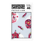 Cowboy Sheriff Postage Stamps