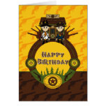Cowboy Sheriffs at Jail Card