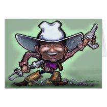 Cowboy Singer Card