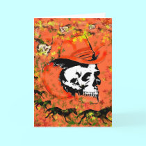 Cowboy Skull - Card cards