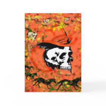 Cowboy Skull - Card