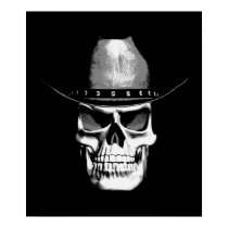 Cowboy Skull posters