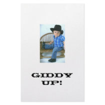Cowboy Stationery Paper
