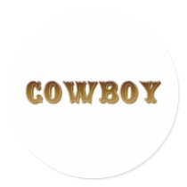 Cowboy stickers