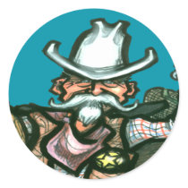 Cowboy stickers