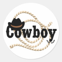 cowboy sticker