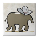 cowboy tapir ceramic tiles