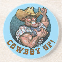 Cowboy Up! Drink Coasters