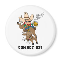 Cowboy Up! magnets