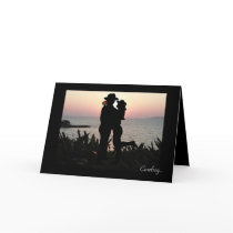 Cowboy Valentine Greeting Card
